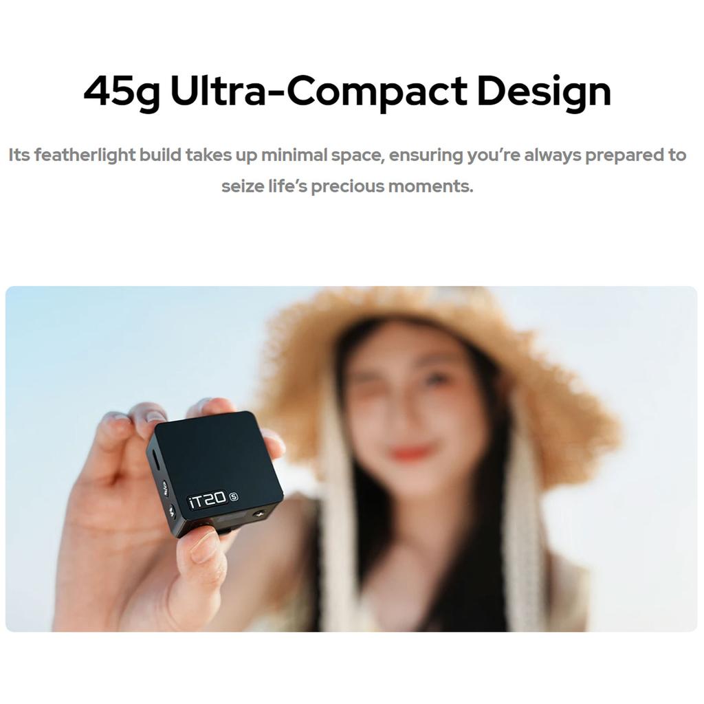 TTL Mini Camera Flash 1.5s Recycling 700 Flashes Built in Lithium Battery with Magnetic Diffuser Filters Compatible