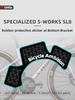 Используется для SPECIALIZED S-WORKS SL8 Резиновая защитная наклейка на каретку Велосипедные аксессуары Защита для модификации велосипеда