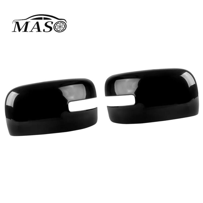 For Jeep Renegade 2016 2017 2018 Glossy Black Rearview Mirror Cover Side Door Mirror Caps 5VZ08TZZAA 5XA12TZZAA