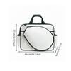 Racket Bag with Front Pocket Spacious for Club Matches, Gym Visits