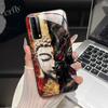 For Huawei P Smart 2021 Phone Case Trendy Fantasy Design Tempered Glass Bumper For Huawei Y7A PPA-LX3 PPA-LX1 PPA-LX2 Back Cover