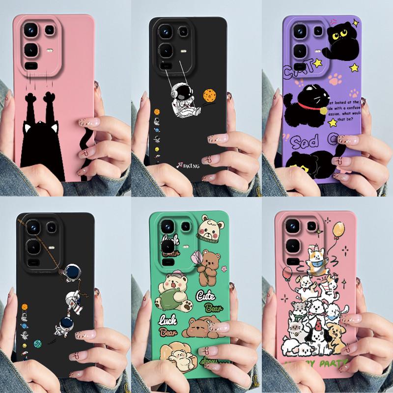 For Infinix Note 50s 5G Phone Case Astronaut Cartoons Back Cover X6870 Funda Soft Liquid Silicone Camera Protection Bumper Coque