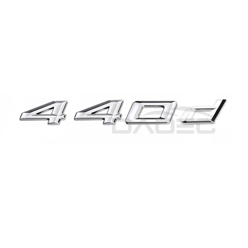 Car 3D ABS Trunk Letters Logo Badge Emblem Styling Decals Sticker For BMW 4 Series 420d 425d 428d 430d 435d 440d F30 F32 F33 F36