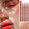 Freckles Pen Long Lasting Natural Lifelike Face Dot Spot Pen Red Brown Waterproof Quick Drying Face Fake Freckle Makeup Pen