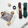 Плетеное кольцо для салфеток из ротанга Ручная работа Плетеное design Сельский стиль Пряжка-застежка Многоразовое кольцо-держатель для салфеток Декор стола
