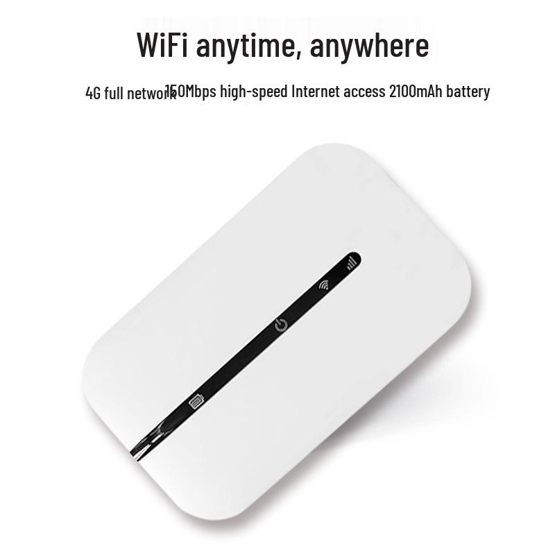4G Portable LTE Car MIFI Hotspot Router with Plug-in Card