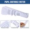6 Pcs Pupil Distance Ruler Plastic Meter Accessories Eye Ophthalmic Tool Professional PD Optometry