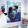 Персонализированный декор стен без рамок, годовщины, семейные фотографии, ландшафтное искусство, индивидуальные отпечатки фильмов, аниме и музыкальные фотографии, HD-наклейки