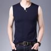 Men's Vest Sports Fitness Summer Tide Cotton Leisure Youth Breathable Base Wide Shoulder Sleeveless T-shirt Thin Undershirt