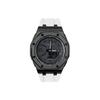 Casio Унисекс Жидкокристаллический, Аналогово-цифровой Двойной дисплей Серия Черные часы GA-2100-1A1(Часы1--)
