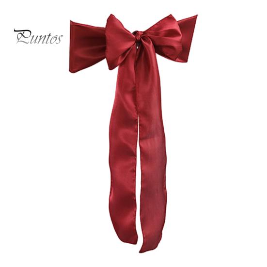 10 шт. чехлов на спинки стульев, атласные чехлы на стулья, большой бант, декор для праздников, свадеб, банкетов, подвязки для стульев для столовой