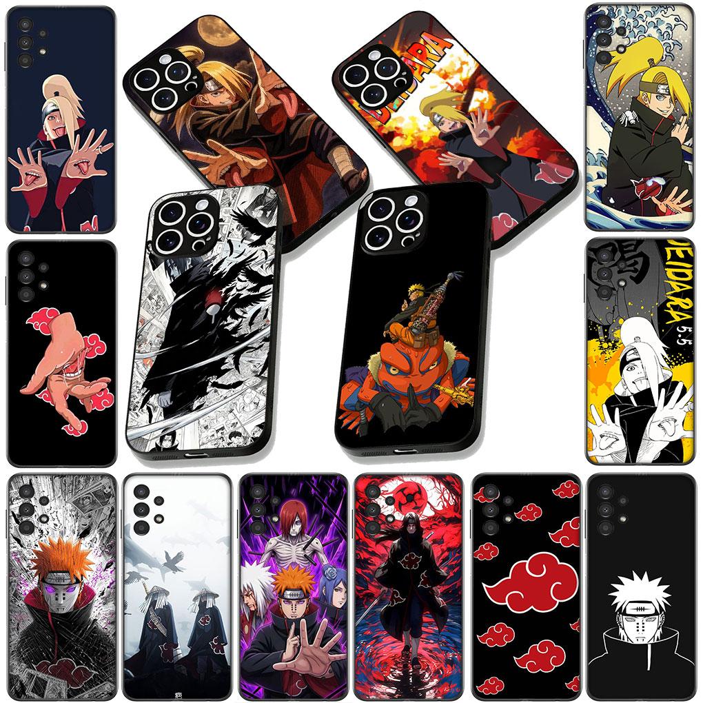 Cover for Apple iPhone 13 12 Mini XS 11 Pro Max 7 8 Plus XR SE 2022 2020 SE3 Case Deidara Narutos Uchiha Itachi Pain Akatsuki