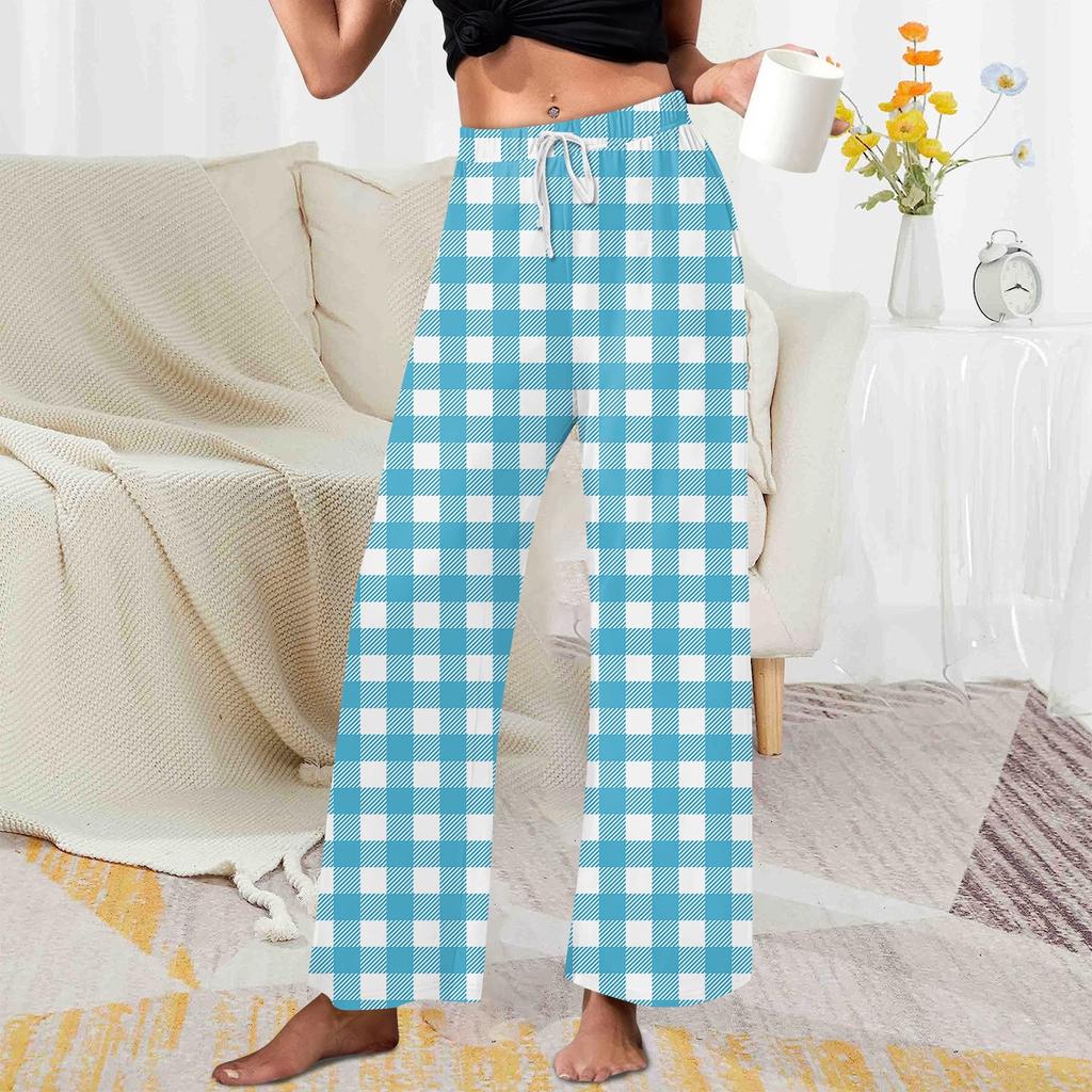 Women's Allover Printed Home Pants Sleeping Pajama Pants Long Pants Pajama Pants Yoga Pants