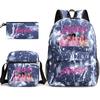 K-POP Demon Hunter Girl Group Children's Backpack, Pencil Case, and Shoulder Bag Set for Middle School Students