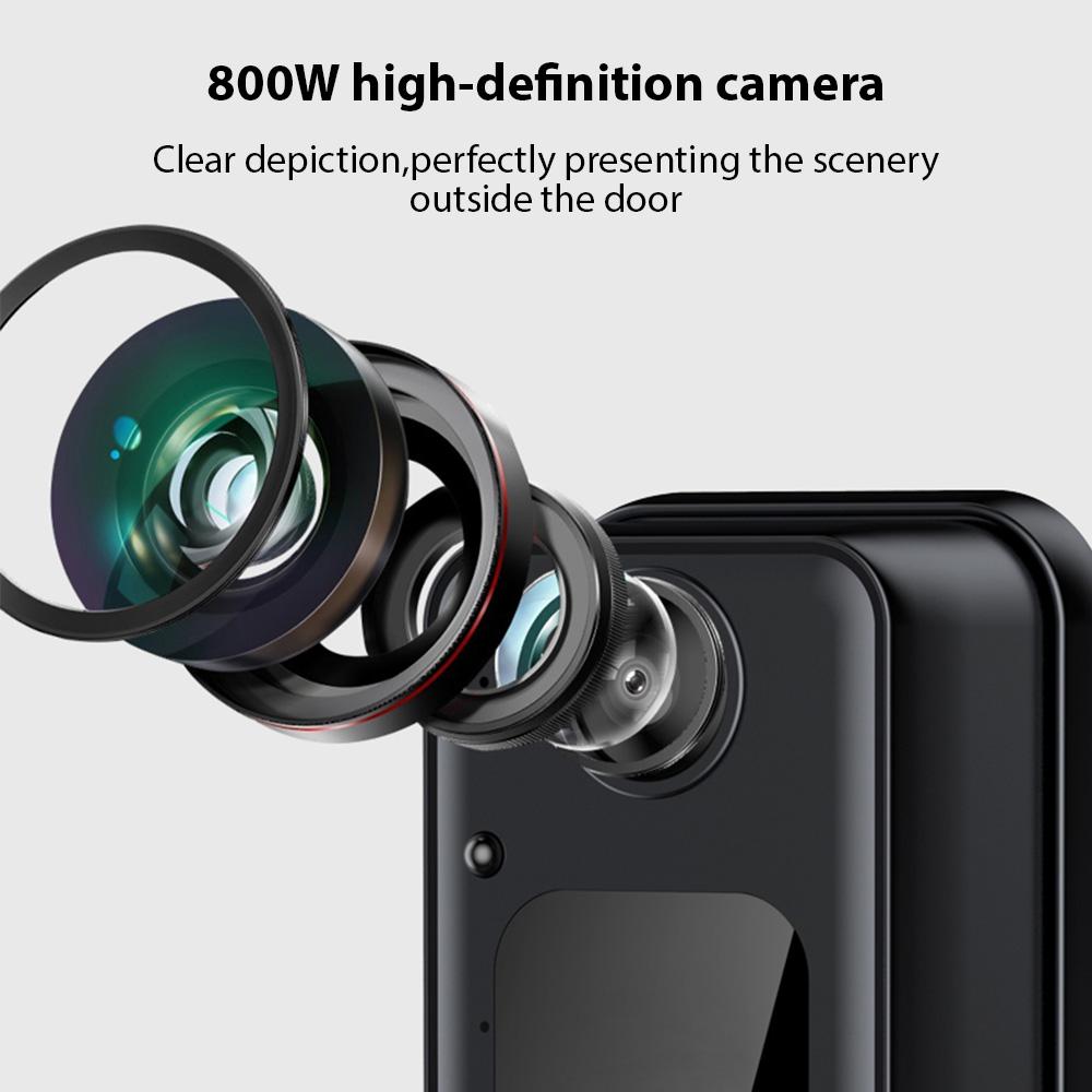 4,3-дюймовый IPS-экран, 2,4G, беспроводной визуальный дверной звонок с внутренней связью с экраном, беспроводное соединение BT