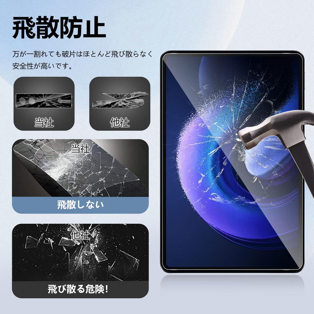 Для Xiaomi Pad6 Pad6 Pro стеклянная пленка для камеры Kluso, сделанная в Японии Asahi Glass, высокая твердость 9H, ударопрочная, небьющаяся, пропускающая, круглая кромка