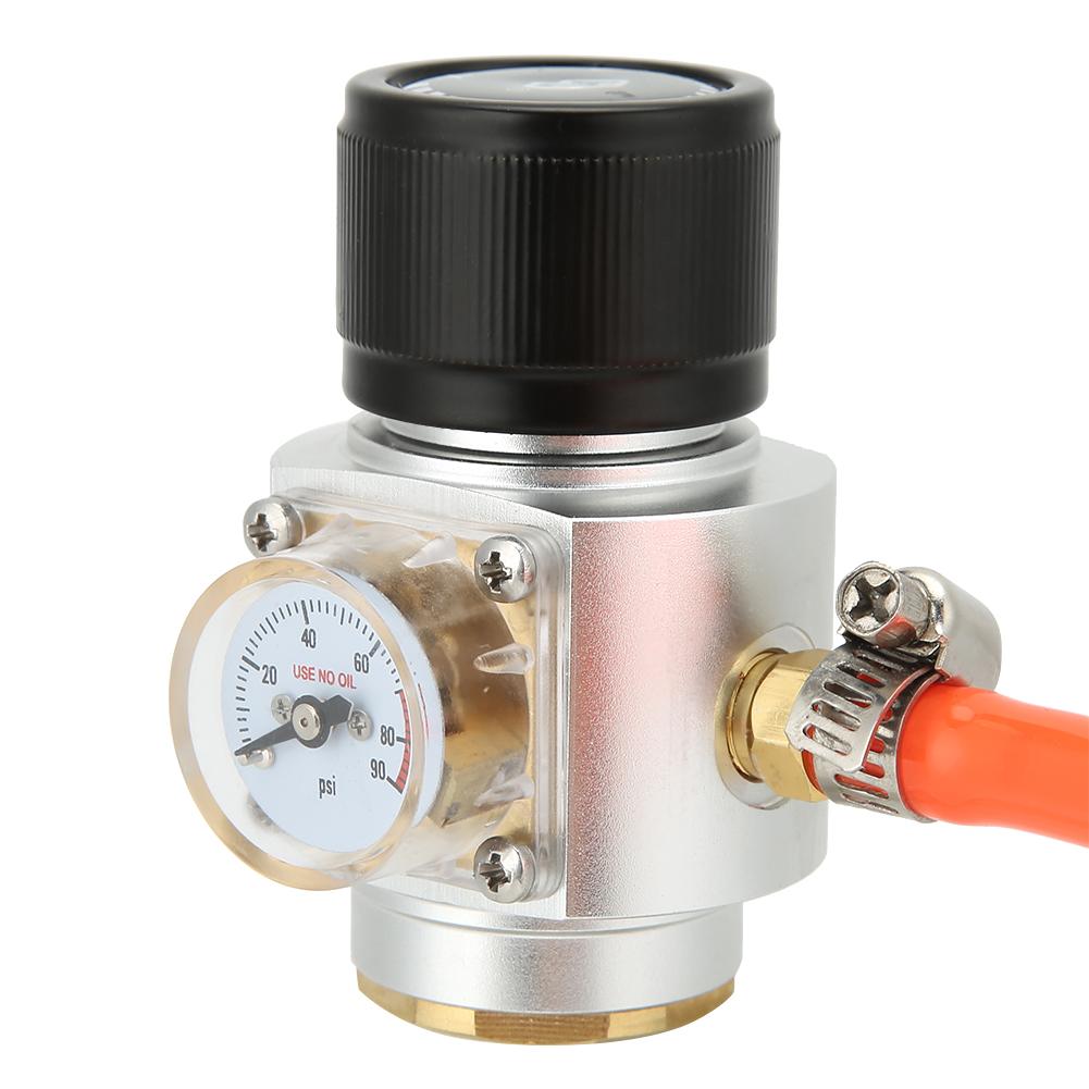 Tr21x4 Thread CO2 Charger Kit Gas Regulator with Hose Accessories for Soda Beer Keg Brewing
