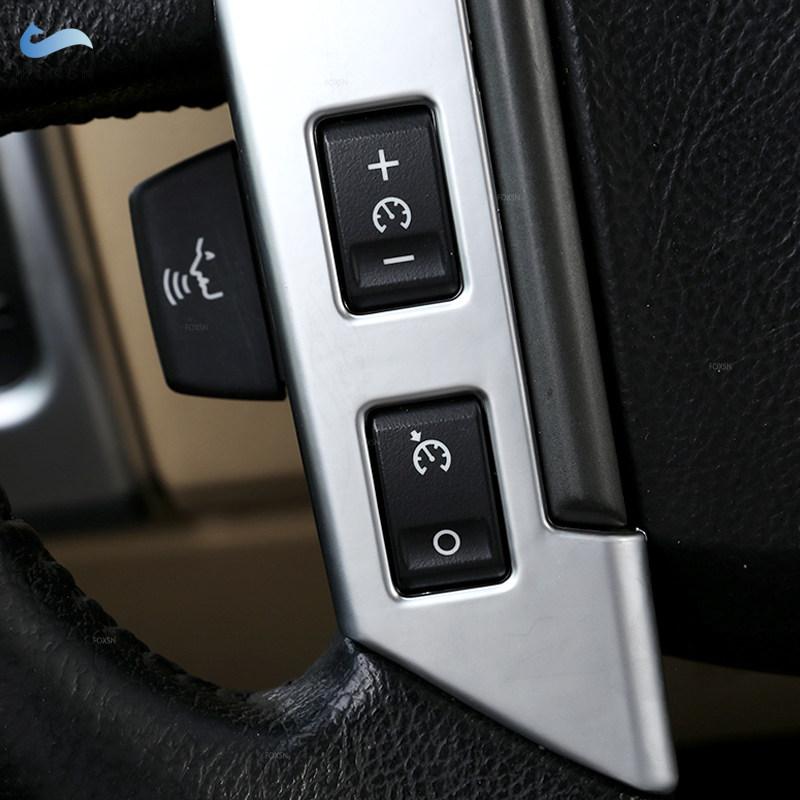 Автомобильные аксессуары, внутренняя отделка кнопок на руле для Land Rover Discovery 3 LR3 Range Rover Sport для Freelander