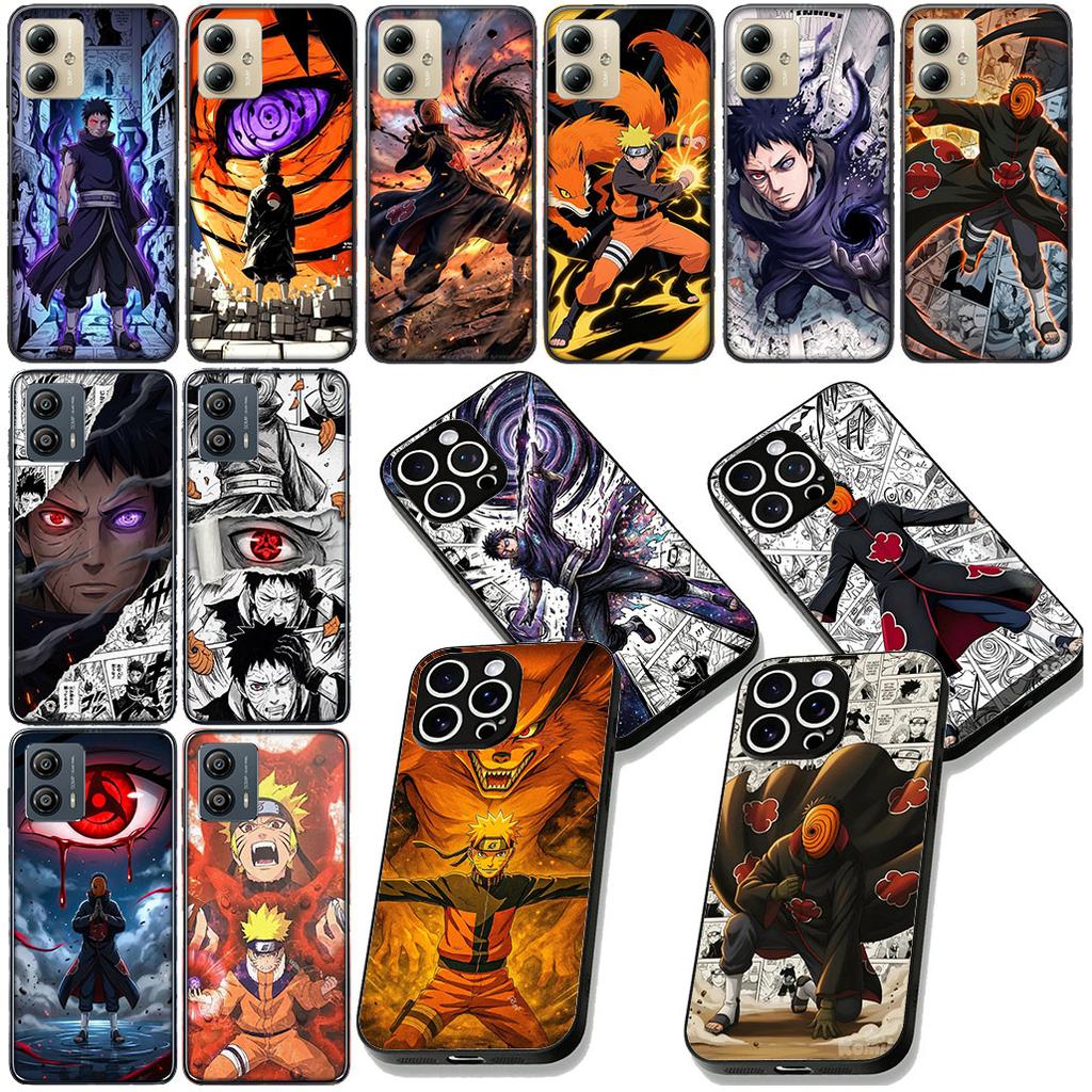 Wallpaper Tobi Uchiha Obito Narutos Cover for Apple iPhone 16 17 Air 14 15 Pro Max Plus 16+ 16E 14+ ProMax Coque Case