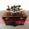 Sextant 20.32 Cm Gift, Vintage Style Wooden Box Fitted, Nautical Marine Navigational