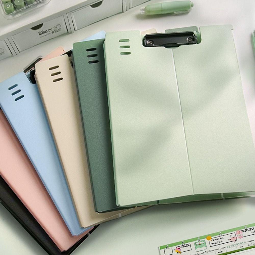 Dual-use Verhical Plate Clamp Multifunction Clipboard Multifunctional A4 File Folder School Office