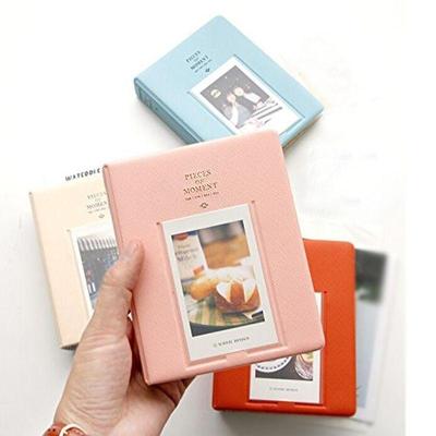 Альбом с 64 карманами для фотоальбома Polaroid, мини-футляр для мгновенного хранения фотографий, чехол для хранения фотографий Fujifilm Instax, мини-альбом WBL