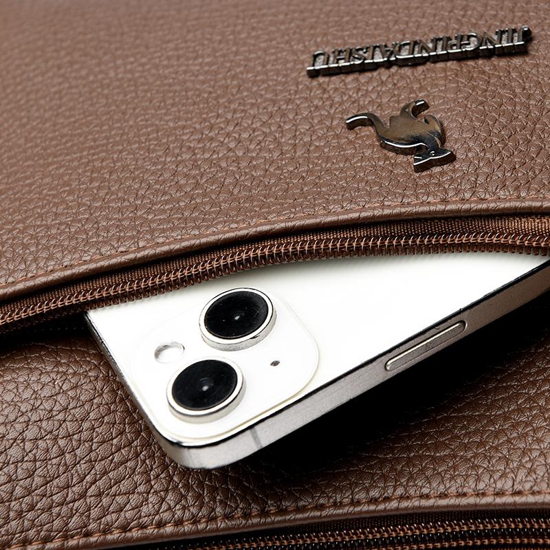 Женская сумка через плечо из ПУ большой вместимости