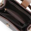 Luxury Splicing Handbag For Women PU Leather Bucket Shuolder Bag Fashion Handle Bag Brand Shopping Mommy Crossbody Bag