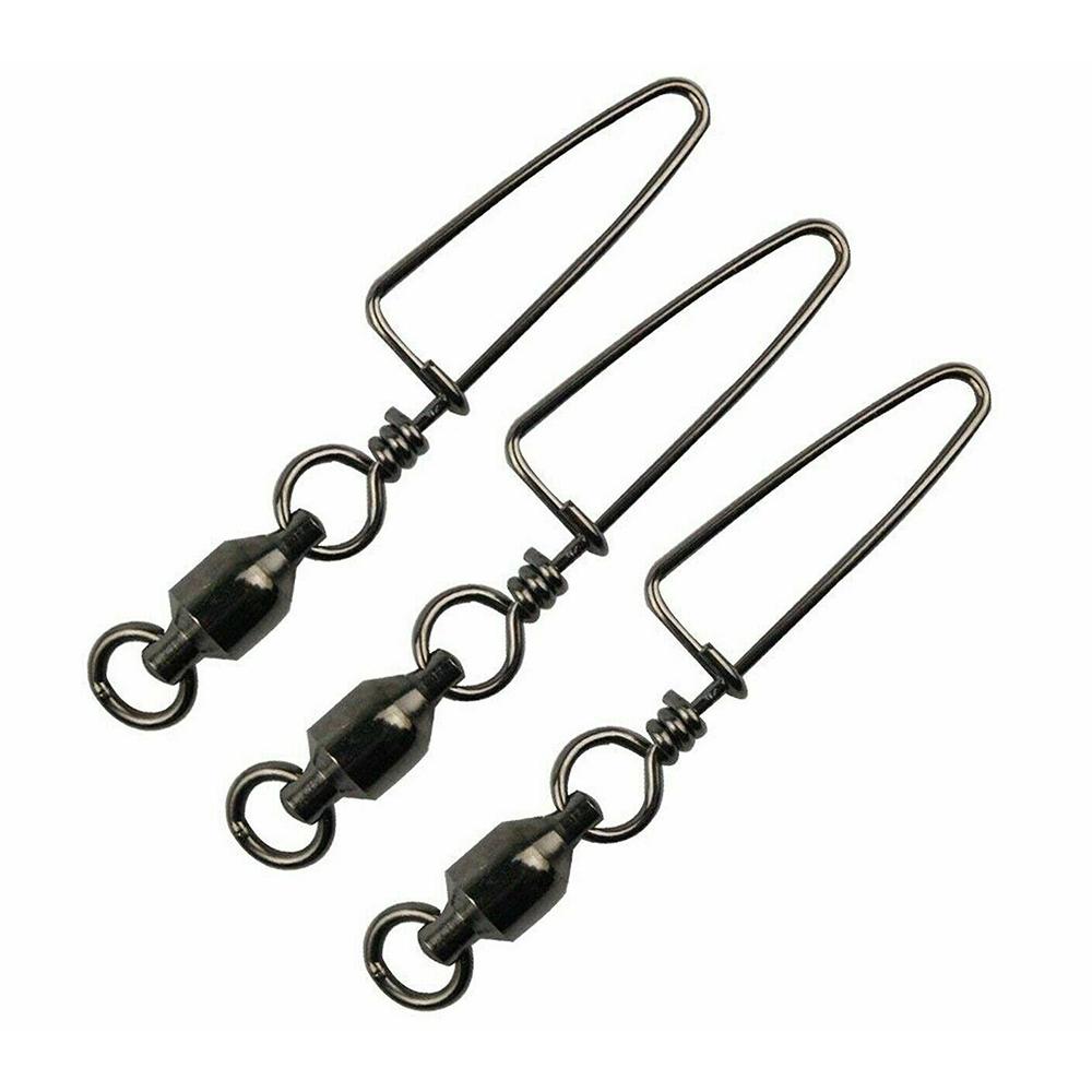 Fishing Line Connector Fishing Accessories Ball Bearing Fishing Swivels Coastlock Snap Connector