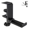 Simpeak Headphone Headphone Hanger Easy To Can Hang Compatible with Surfaces Stand, Holder, Foldable, Install, Multifunctional, Aluminum,