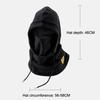 Winter Plush Winter Cap - Elastic Drawstring Closure Lightweight And Warm For Cycling, Skiing, Outdoor Activities Solid Color