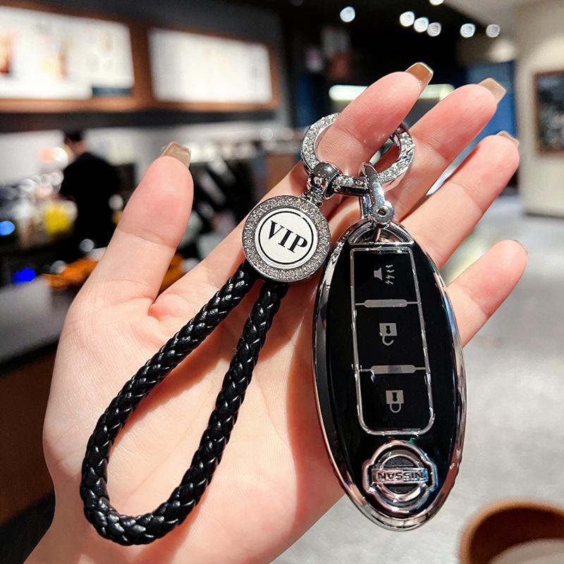 Applicable To Nissan Key Set 14th Generation Xuanyi Bluebird Teana Sunshine Qijun Nissan Tiida Bag Buckle Case Auto Supplies