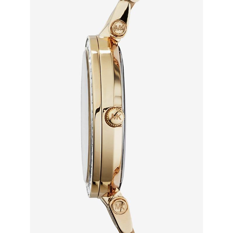 Michael Kors Мини-часы Darci с золотистым покрытием MK3365