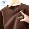 JEANSWEST LIFE Men's Waffle Knit Drop Shoulder Sweatshirt