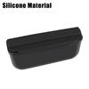 Car-styling Sticky Seat Crevice Side Trash Bin Storage Box Sunglasses Holder Silicone For Tesla Model 3 Model Y Glasses Case