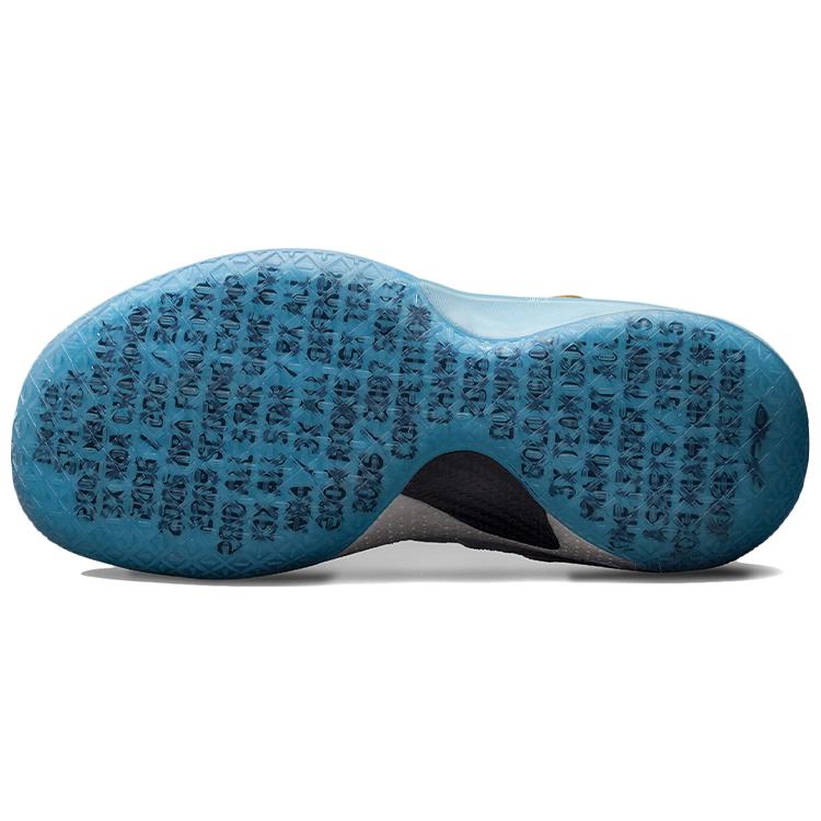 Li Ning WOW 8 Way Of Wade 8 Домашние, Ночь Завершения Карьеры Ткань Устойчивая к истиранию Дышащие Средние Баскетбольные кроссовки Мужские ABEP001-4