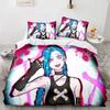 Runaway Lol Jinx Bedding Set Single Twin Full Queen King Size Bed Set Adult Kid Bedroom Duvet cover Set ropa de cama matrimonio