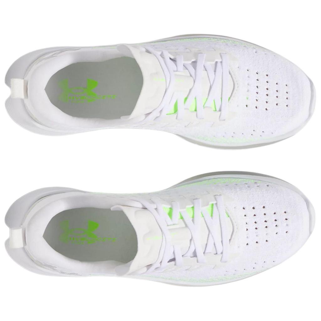 Under Armour Velociti 4 Нескользящие, Дышащие, Легкие Кроссовки для Бега с Низким Верхом и Отскоком Женские Белые Кроссовки 3027586-104