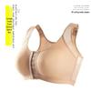 Front Clasp Sports Bra - No Steel Ring, Plus Size, Post-Surgery Support for Women (European & American)