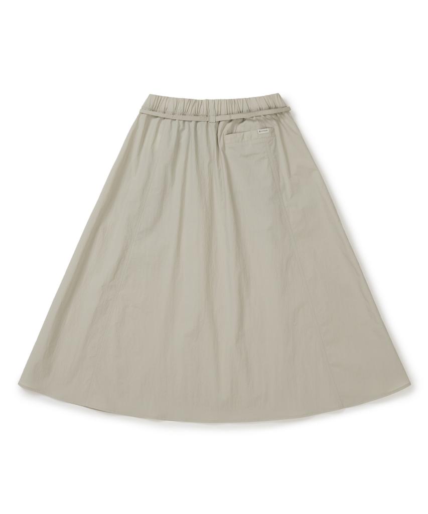 SNOWPEAK APPAREL Длинная юбка Root Flare (S26Mwrsk61) Светло-бежевый