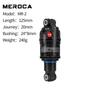 MEROCA MR-2 Амортизатор для горного велосипеда, воздушный, 125/150/165/190 мм, регулируемое давление воздуха, алюминиевый сплав, велосипедный амортизатор для MTB