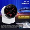 7-color Backlight 12V 24V Universal Waterproof 52mm Fuel Level Gauge 0-190ohm 240-33ohm Fuel Level Meter For Marine Boat Car