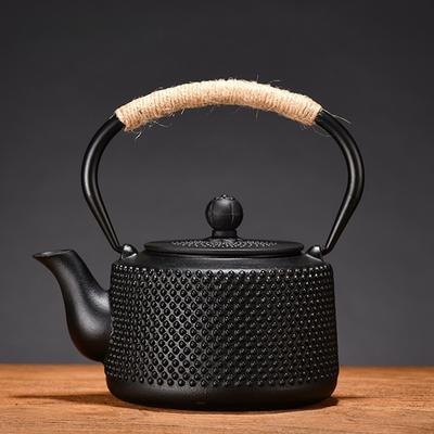 Чугунный чайник, Чайник для кипячения воды, Бытовой чайник для заваривания чая, Чайная посуда, Японский Тэцубин, Железный чайник