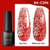 ROSALIND 7ML Rainbow Nail Gel Polish Set Art Gel Nail Polish Set For Manicure Soak Off UV LED