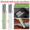 Wireless Portable Electric Fish Scaler Remover USB Rechargeable Fish Scale Knife Kitchen Seafood Tools Fish Scale Cleaner