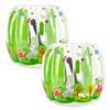 2-Pack Inflatable Bumper Balls 0.9m Human Bubble for Kids Transparent, for Backyard, Camping, Picnic, Park, Lawn, and Outdoor Team Gameplay, Thickened