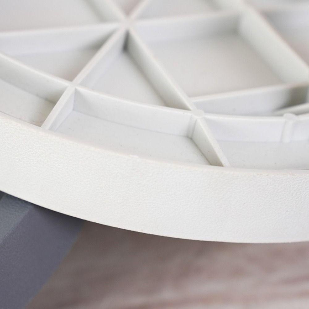 Whith 360-degree Rolling Flower Plant Pot Tray Movable Flower Planter Stand Gardening Supplies