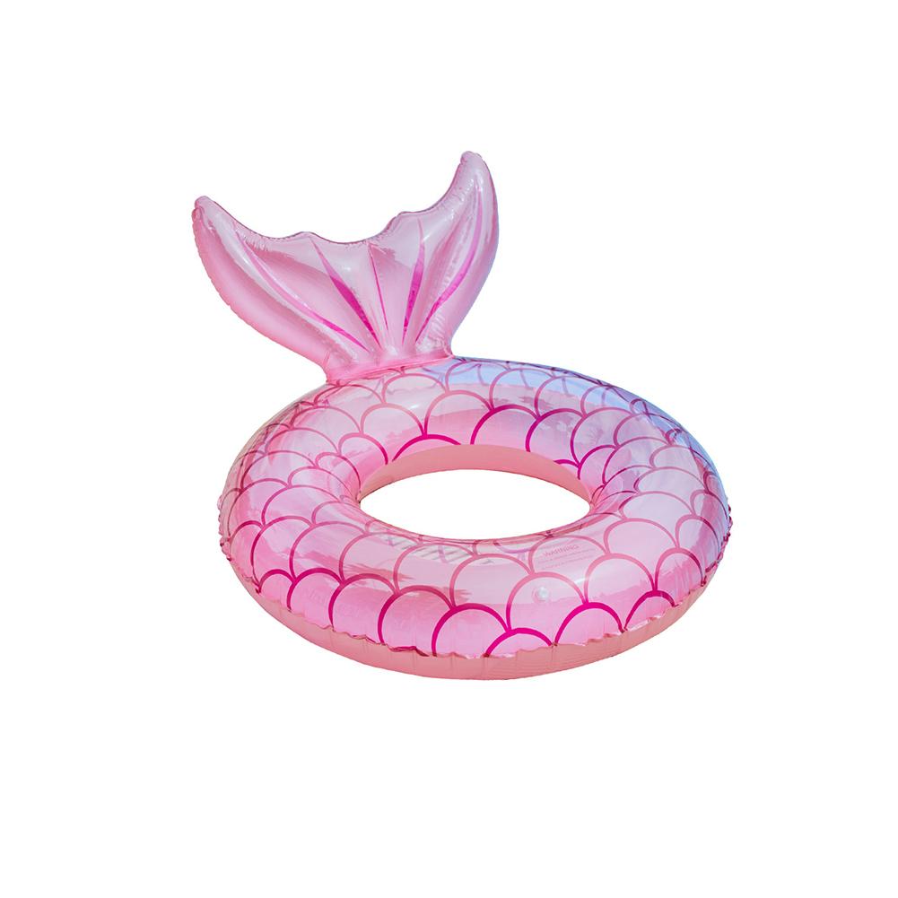 Надувной круг для плавания в форме русалки, плавающий бассейн для пляжной вечеринки, игрушки для взрослых и детей, детская водная игровая трубка, матрас для плавания, игрушка