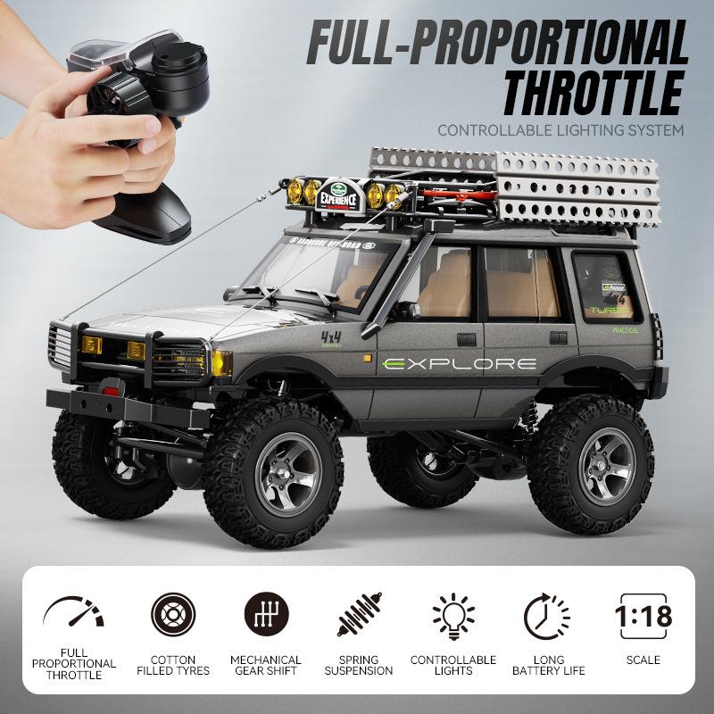 JXC 1/18 4WD RTR RC Внедорожник LR1801 Профессиональное Вездеходное Автомобильное Скалолазное Грузовое Автомобильное Гусеничное Ползающее Багги Игрушка для Взрослого Подарок