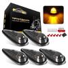 Teardrop Cab Lights for Car Truck Replacement Waterproof 9 LEDs Cab Light Replacement Roof Running Top Auto Accessory